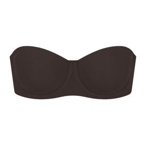 NWT Skims Fits Everybody Strapless Bra Espresso